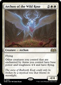 Archon of the Wild Rose (1) [Wilds of Eldraine]