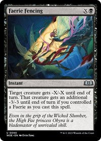 Faerie Fencing (90) [Wilds of Eldraine]