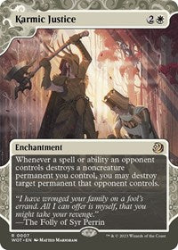 Karmic Justice (7) [Wilds of Eldraine: Enchanting Tales]