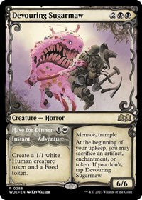 Devouring Sugarmaw (Showcase) (288) [Wilds of Eldraine]