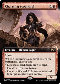Charming Scoundrel (Extended Art) (345) [Wilds of Eldraine]