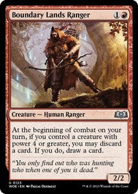 Boundary Lands Ranger (123) [Wilds of Eldraine]