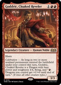 Goddric, Cloaked Reveler (132) [Wilds of Eldraine]