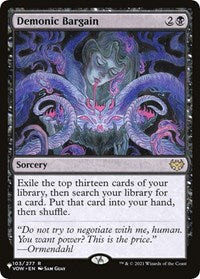 Demonic Bargain (103/277) [The List Reprints]