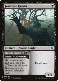 Foulmire Knight (ELD) (090/269) [The List Reprints]