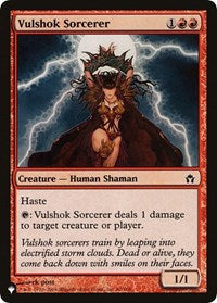 Vulshok Sorcerer (80/165) [The List Reprints]