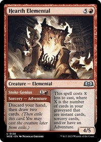 Hearth Elemental (136) [Wilds of Eldraine]