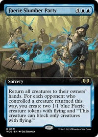 Faerie Slumber Party (Extended Art) (371) [Wilds of Eldraine]