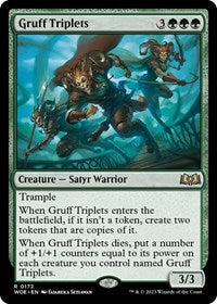 Gruff Triplets (172) [Wilds of Eldraine]