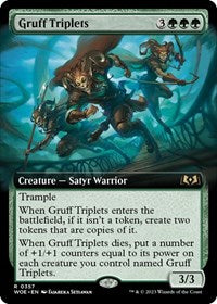 Gruff Triplets (Extended Art) (357) [Wilds of Eldraine]