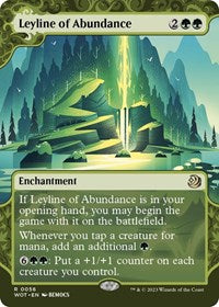 Leyline of Abundance (56) [Wilds of Eldraine: Enchanting Tales]