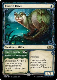 Elusive Otter (Showcase) (289) [Wilds of Eldraine]
