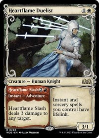Heartflame Duelist (Showcase) (290) [Wilds of Eldraine]