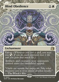Blind Obedience (1) [Wilds of Eldraine: Enchanting Tales]