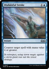 Disdainful Stroke (47) [Wilds of Eldraine]