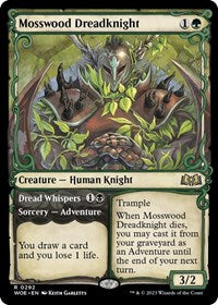 Mosswood Dreadknight (Showcase) (292) [Wilds of Eldraine]