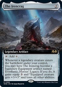 The Irencrag (Extended Art) (368) [Wilds of Eldraine]