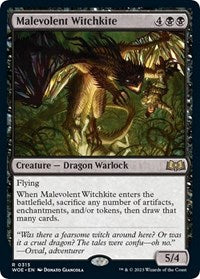 Malevolent Witchkite (315) [Wilds of Eldraine]