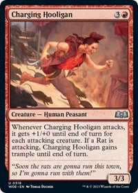 Charging Hooligan (318) [Wilds of Eldraine]