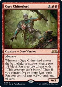 Ogre Chitterlord (319) [Wilds of Eldraine]