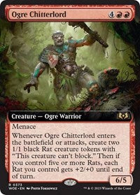 Ogre Chitterlord (Extended Art) (373) [Wilds of Eldraine]