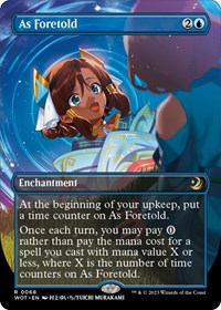 As Foretold (Anime Borderless) (68) [Wilds of Eldraine: Enchanting Tales]