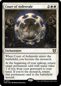Court of Ardenvale (21) [Commander: Wilds of Eldraine]