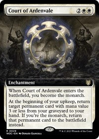 Court of Ardenvale (Extended Art) (29) [Commander: Wilds of Eldraine]