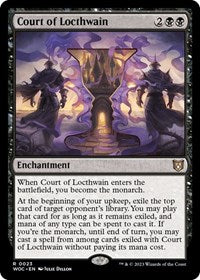 Court of Locthwain (23) [Commander: Wilds of Eldraine]