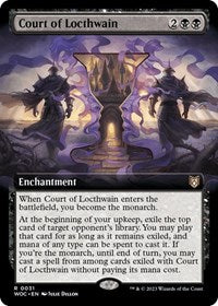 Court of Locthwain (Extended Art) (31) [Commander: Wilds of Eldraine]