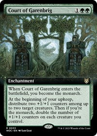 Court of Garenbrig (Extended Art) (33) [Commander: Wilds of Eldraine]