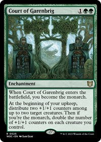 Court of Garenbrig (25) [Commander: Wilds of Eldraine]