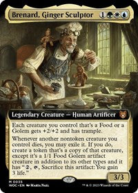 Brenard, Ginger Sculptor (Extended Art) (35) [Commander: Wilds of Eldraine]