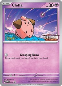 Cleffa - 037 (Prerelease) [Staff] (037) [SV: Scarlet & Violet Promo Cards]