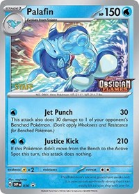 Palafin - 036 (Prerelease) [Staff] (036) [SV: Scarlet & Violet Promo Cards]