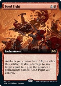 Food Fight (Extended Art) (346) [Wilds of Eldraine]