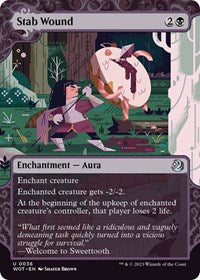 Stab Wound (36) [Wilds of Eldraine: Enchanting Tales]