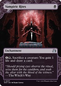 Vampiric Rites (37) [Wilds of Eldraine: Enchanting Tales]