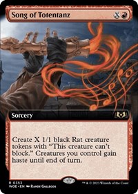 Song of Totentanz (Extended Art) (353) [Wilds of Eldraine]