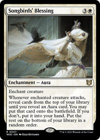 Songbirds' Blessing (7) [Commander: Wilds of Eldraine]