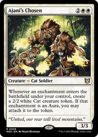 Ajani's Chosen (59) [Commander: Wilds of Eldraine]