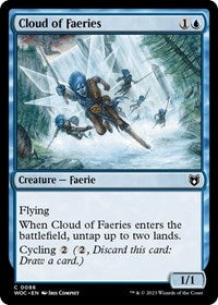 Cloud of Faeries (86) [Commander: Wilds of Eldraine]