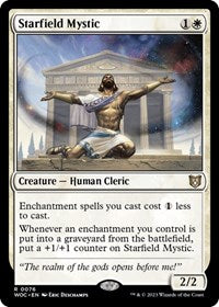 Starfield Mystic (76) [Commander: Wilds of Eldraine]