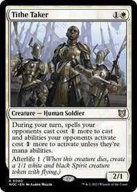 Tithe Taker (80) [Commander: Wilds of Eldraine]