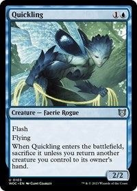 Quickling (103) [Commander: Wilds of Eldraine]