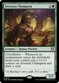 Setessan Champion (132) [Commander: Wilds of Eldraine]