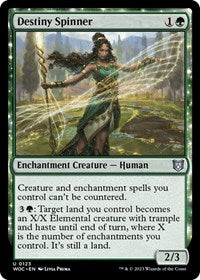 Destiny Spinner (123) [Commander: Wilds of Eldraine]