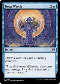 Keep Watch (98) [Commander: Wilds of Eldraine]