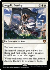 Angelic Destiny (60) [Commander: Wilds of Eldraine]