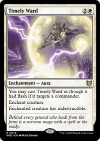 Timely Ward (79) [Commander: Wilds of Eldraine]